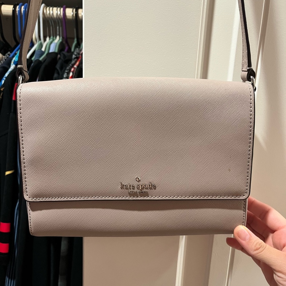 Kate Spade Gray Crossbody